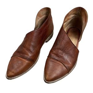 Free People Brown Ankle Boots